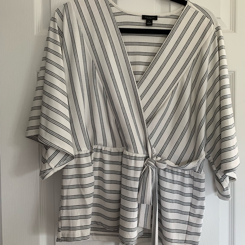 Ann Taylor Wrap Top